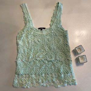 S Line Green Tank, Never worn